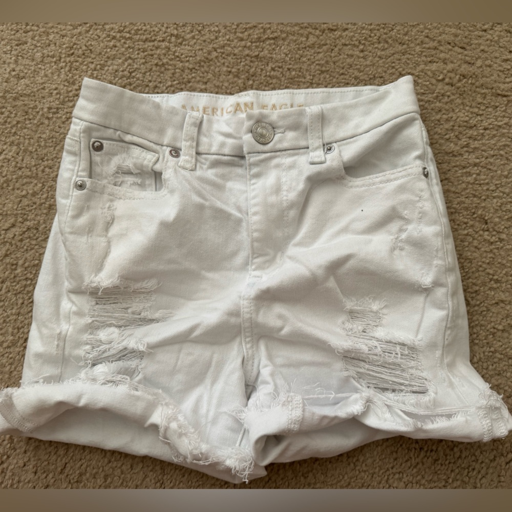 American Eagle White Shorts